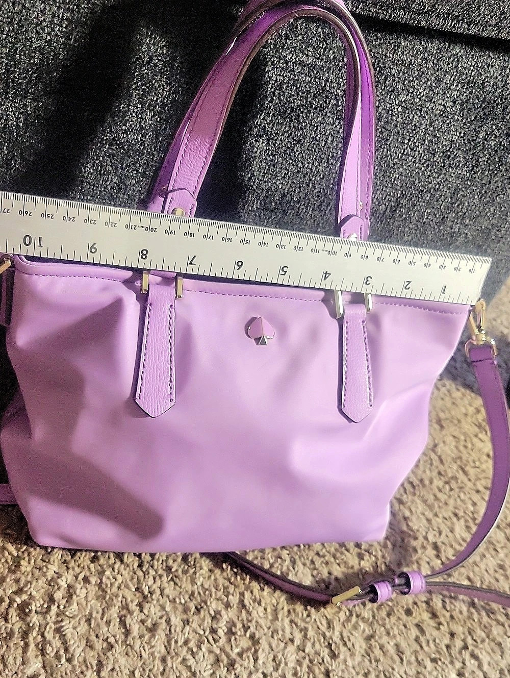 Kate Spade Purple Tote Bag - Picture 4 of 11